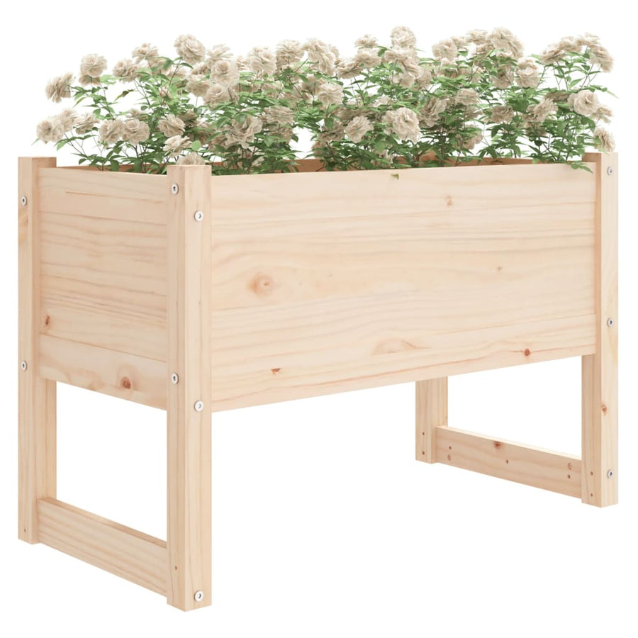 Plantenbak 78X40X52 Cm Massief Grenenhout