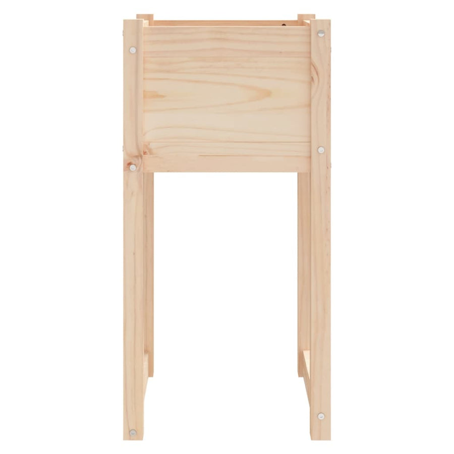Plantenbak 40X40X81 Cm Massief Grenenhout