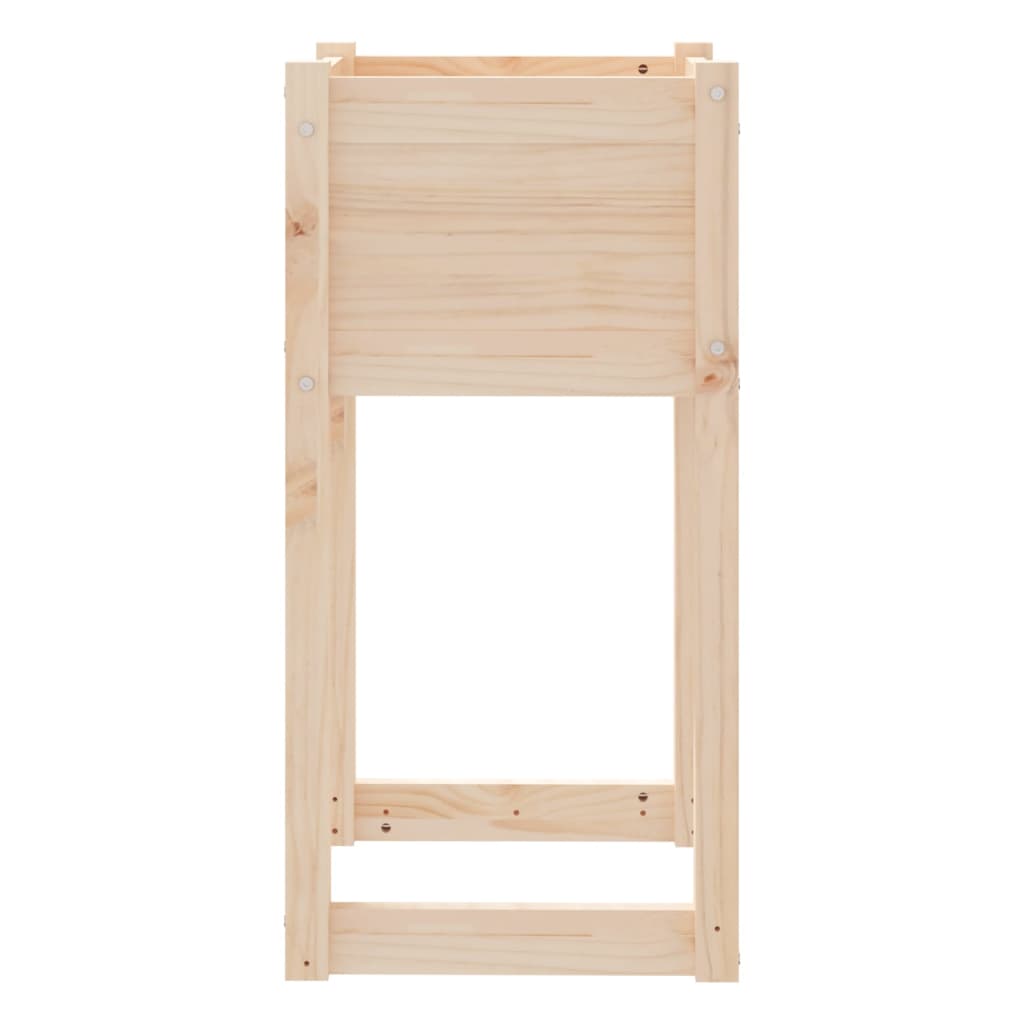 Plantenbak 40X40X81 Cm Massief Grenenhout
