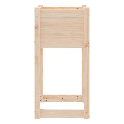 Plantenbak 40X40X81 Cm Massief Grenenhout