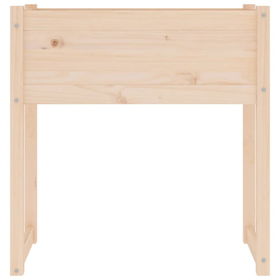 Plantenbak 78X40X81 Cm Massief Grenenhout