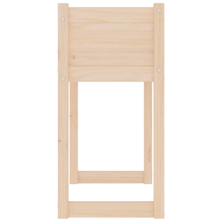 Plantenbak 78X40X81 Cm Massief Grenenhout