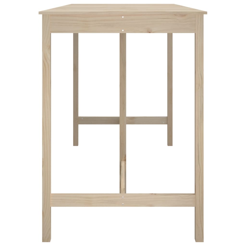 Bartafel 180X80X110 Cm Massief Grenenhout