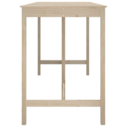 Bartafel 180X80X110 Cm Massief Grenenhout