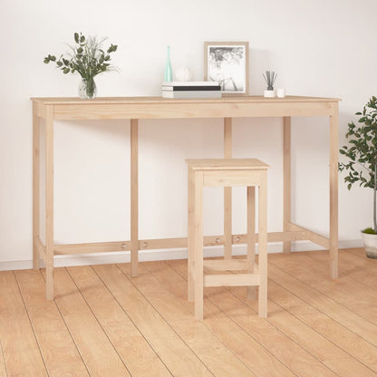 Bartafel 180X80X110 Cm Massief Grenenhout