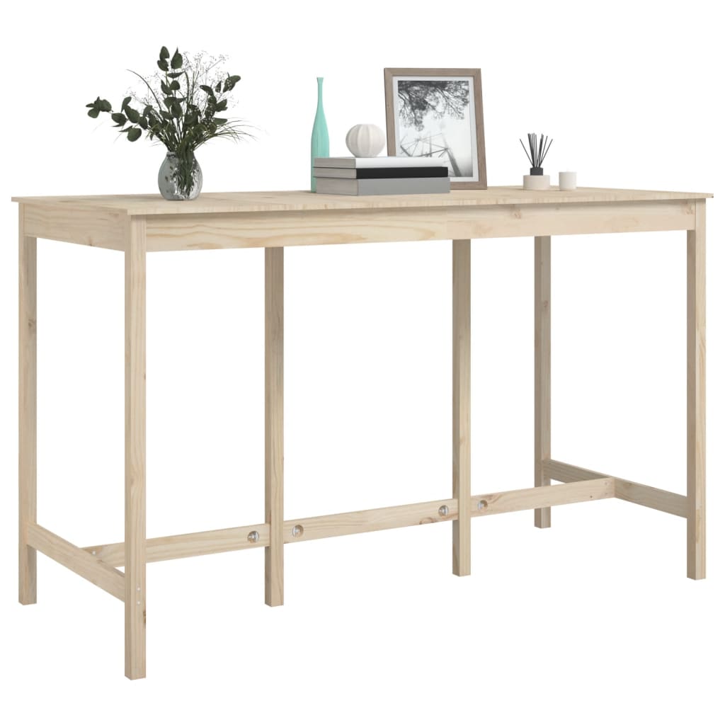 Bartafel 180X80X110 Cm Massief Grenenhout