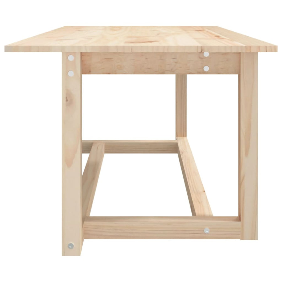 Salontafel Massief Grenenhout 110 x 55 x 45 cm Naturel