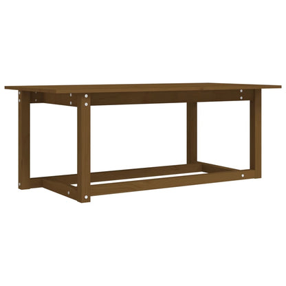 Salontafel Massief Grenenhout 110 x 55 x 45 cm Honingbruin