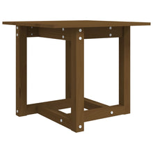 Salontafel 50X50X45 Cm Massief Grenenhout Honingbruin