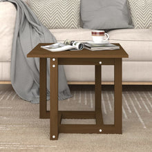 Salontafel 50X50X45 Cm Massief Grenenhout Honingbruin