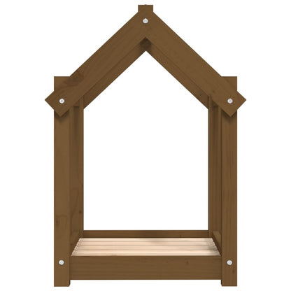 Hondenmand 61x50x70 cm massief grenenhout honingbruin 61 x 50 x 70 cm Honingbruin