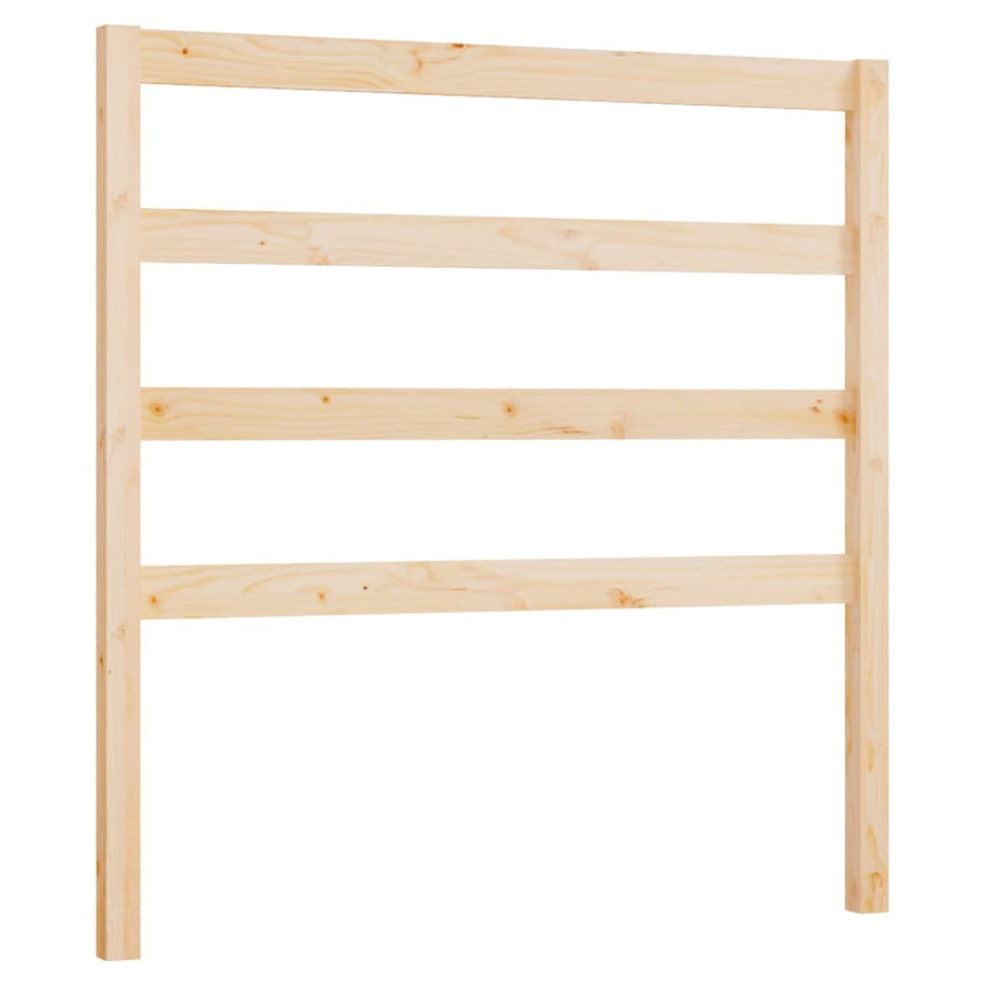 Hoofdbord 95X4X00 Cm Massief Grenenhout 95 x 100 cm Naturel