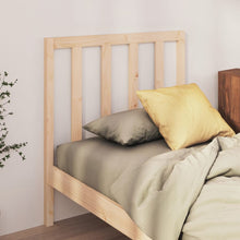 Hoofdbord 95X4X00 Cm Massief Grenenhout 95 x 100 cm Naturel
