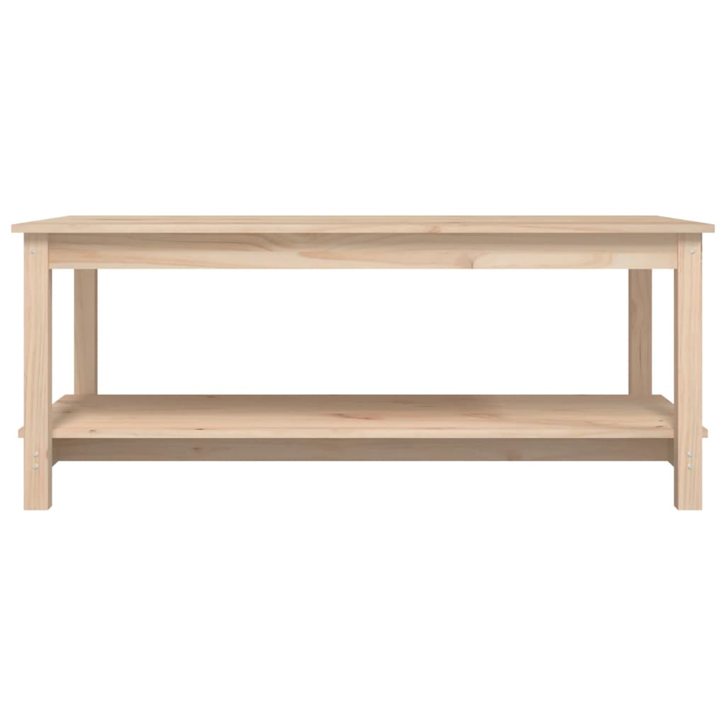 Salontafel 110X55X45 Cm Massief Grenenhout
