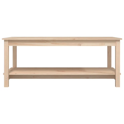 Salontafel 110X55X45 Cm Massief Grenenhout