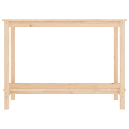 Wandtafel 110X40X80 Cm Massief Grenenhout