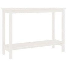 Wandtafel 110X40X80 Cm Massief Grenenhout Wit