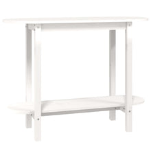 Wandtafel 110X40X80 Cm Massief Grenenhout Wit