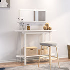Console table 110x40x80 cm solid pine white