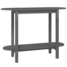 Wandtafel 0X40X80 Cm Massief Grenenhout Grijs