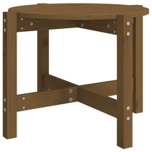 Salontafel Ø 62,5X45 Cm Massief Grenenhout Ø 62.5 x 45 cm Honingbruin