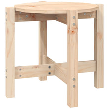 Salontafel Ø 52,5X45 Cm Massief Grenenhout Ø 52.5 x 45 cm Naturel