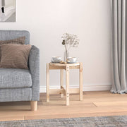 Salontafel Ø 42,5x45 cm massief grenenhout