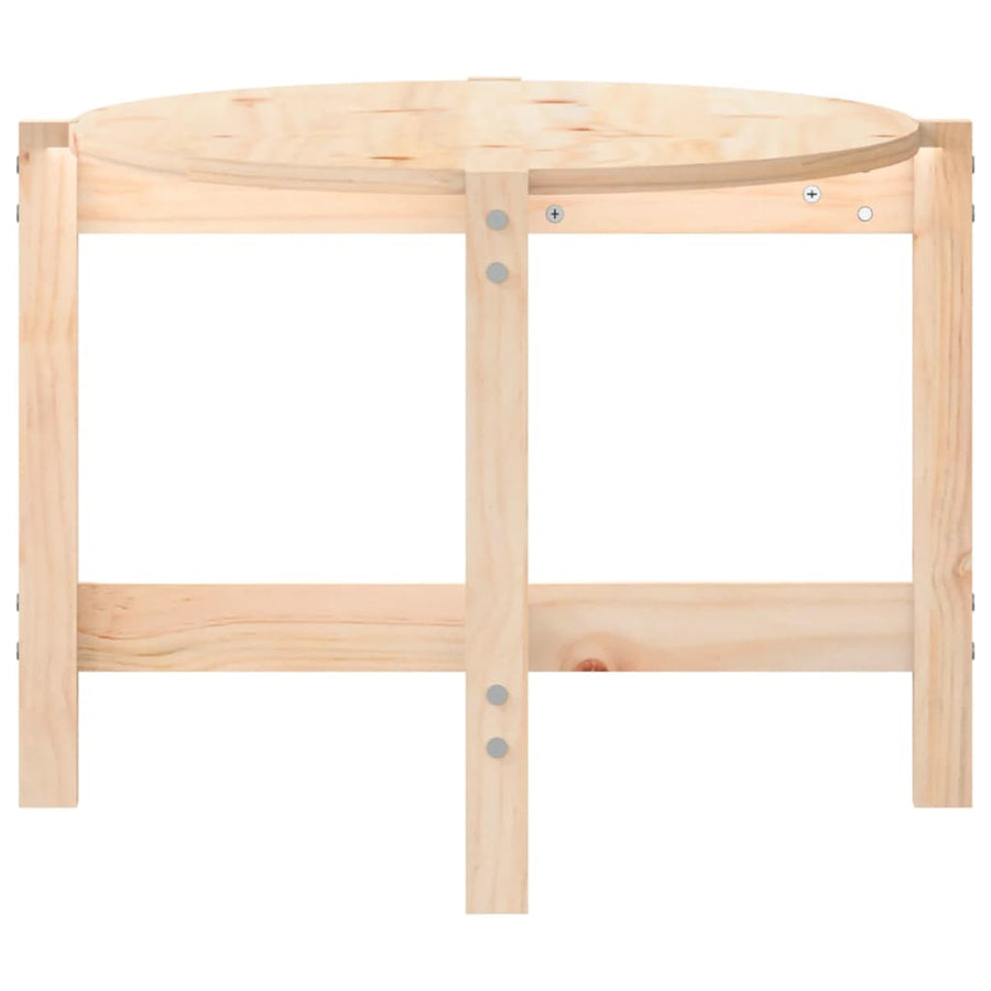 Salontafel Massief Grenenhout 118 x 63 x 45 cm Naturel