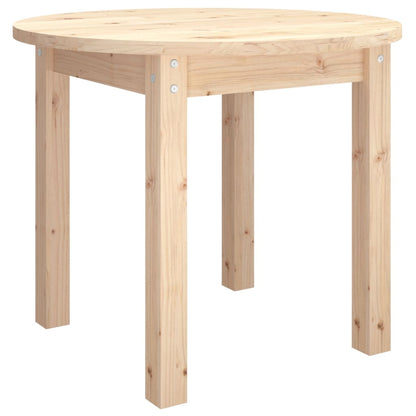 Salontafel Massief Grenenhout Ø 55 x 45 cm Naturel