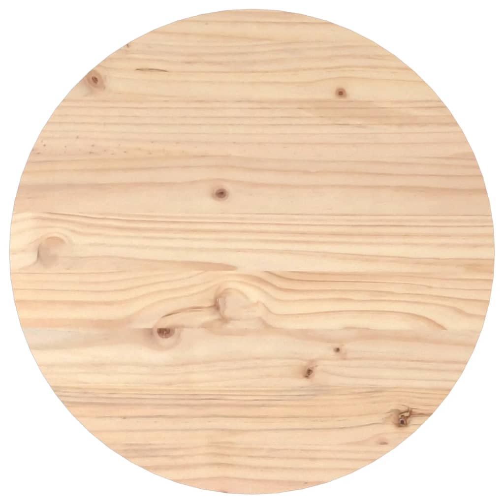 Salontafel Massief Grenenhout Ø 55 x 45 cm Naturel