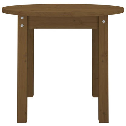 Salontafel Massief Grenenhout Ø 55 x 45 cm Honingbruin