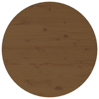 Salontafel Massief Grenenhout Ø 55 x 45 cm Honingbruin