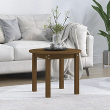 Salontafel Massief Grenenhout Ø 55 x 45 cm Honingbruin