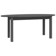 Salontafel 110x55x45 cm massief grenenhout grijs 110 x 55 x 45 cm Grijs