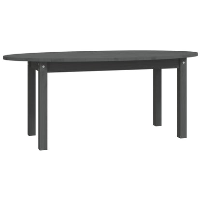 Salontafel 110x55x45 cm massief grenenhout grijs 110 x 55 x 45 cm Grijs