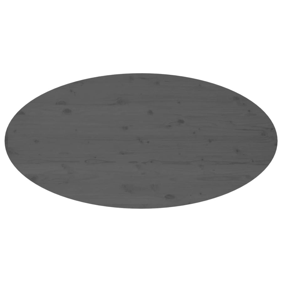 Salontafel 110x55x45 cm massief grenenhout grijs 110 x 55 x 45 cm Grijs