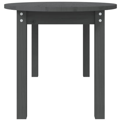 Salontafel 110x55x45 cm massief grenenhout grijs 110 x 55 x 45 cm Grijs