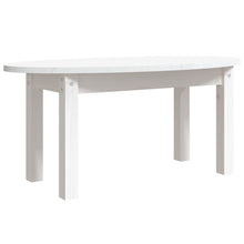 Salontafel Massief Grenenhout 80 x 40 x 35 cm Wit