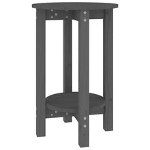 Salontafel Massief Grenenhout Ø 40 x 60 cm Grijs