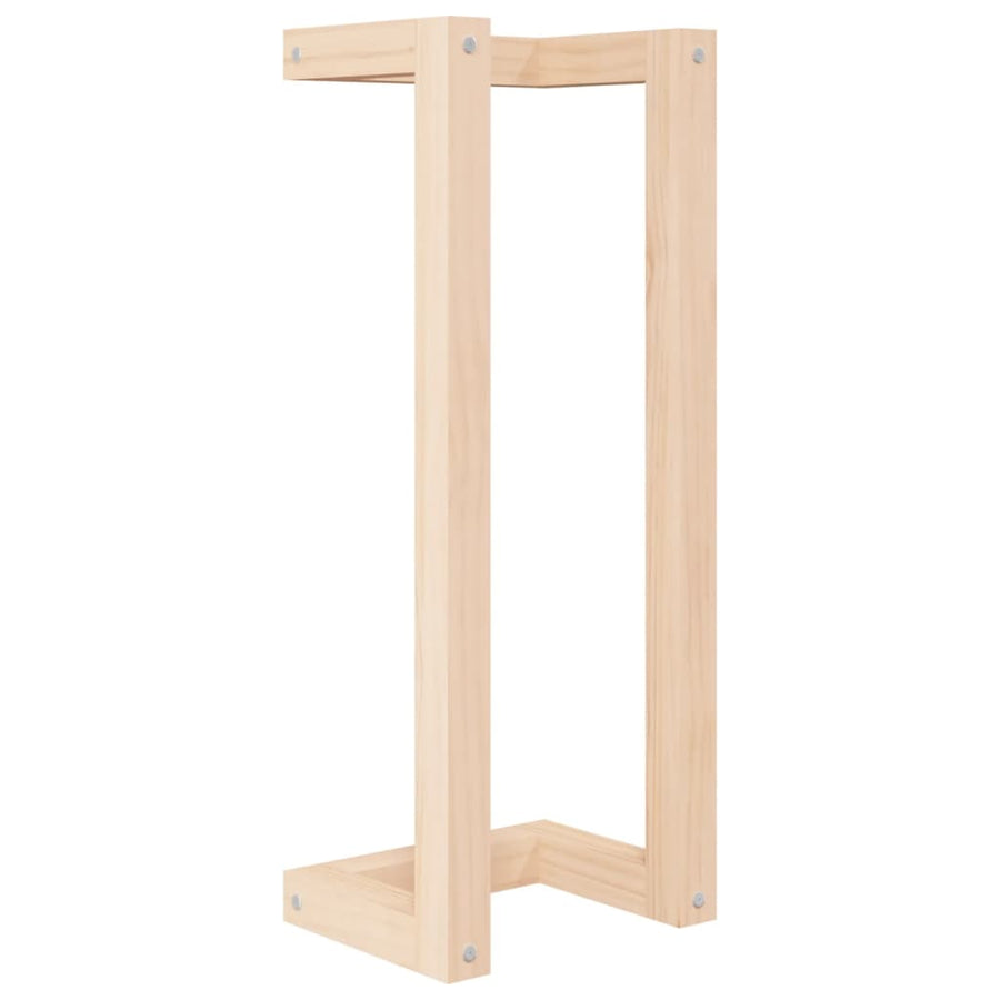 Handdoekenrek 23X18X60 Cm Massief Grenenhout 23 x 18 x 60 cm Naturel