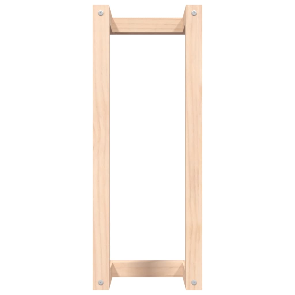 Handdoekenrek 23X18X60 Cm Massief Grenenhout 23 x 18 x 60 cm Naturel