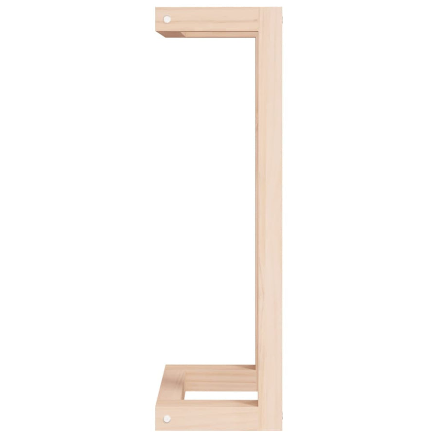 Handdoekenrek 23X18X60 Cm Massief Grenenhout 23 x 18 x 60 cm Naturel