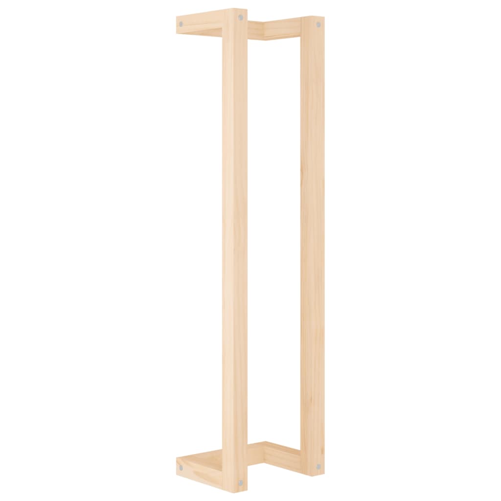 Handdoekenrek 23X18X90 Cm Massief Grenenhout 23 x 18 x 90 cm Naturel