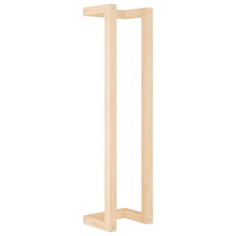 Handdoekenrek 23X18X90 Cm Massief Grenenhout 23 x 18 x 90 cm Naturel