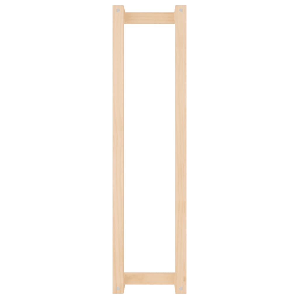 Handdoekenrek 23X18X90 Cm Massief Grenenhout 23 x 18 x 90 cm Naturel