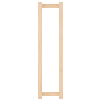 Handdoekenrek 23X18X90 Cm Massief Grenenhout 23 x 18 x 90 cm Naturel