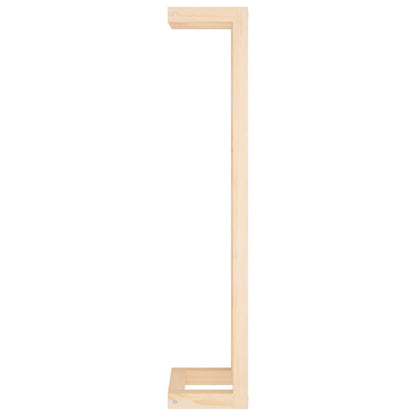 Handdoekenrek 23X18X90 Cm Massief Grenenhout 23 x 18 x 90 cm Naturel