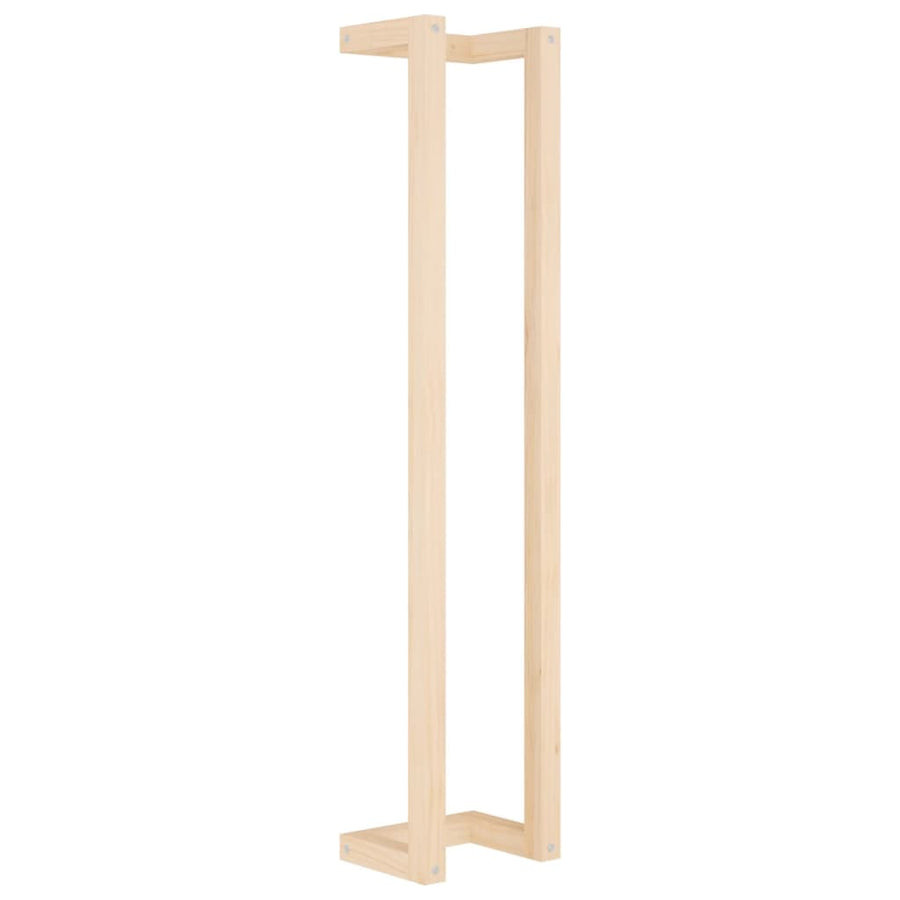 Handdoekenrek 23X18X110 Cm Massief Grenenhout 23 x 18 x 110 cm Naturel