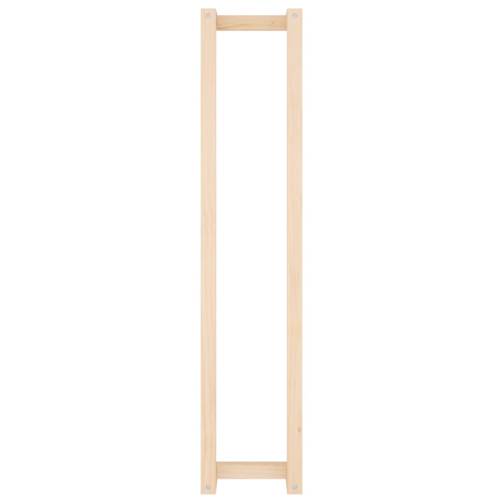 Handdoekenrek 23X18X110 Cm Massief Grenenhout 23 x 18 x 110 cm Naturel