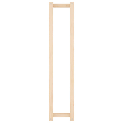 Handdoekenrek 23X18X110 Cm Massief Grenenhout 23 x 18 x 110 cm Naturel